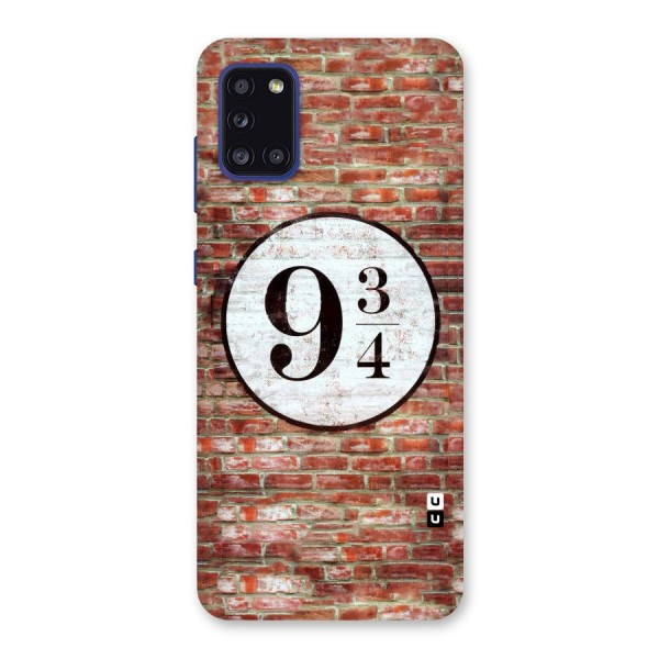 Brick Bang Back Case for Galaxy A31