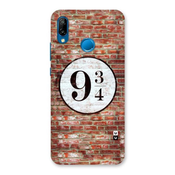 Brick Bang Back Case for Huawei P20 Lite