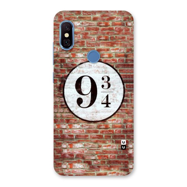 Brick Bang Back Case for Redmi Note 6 Pro