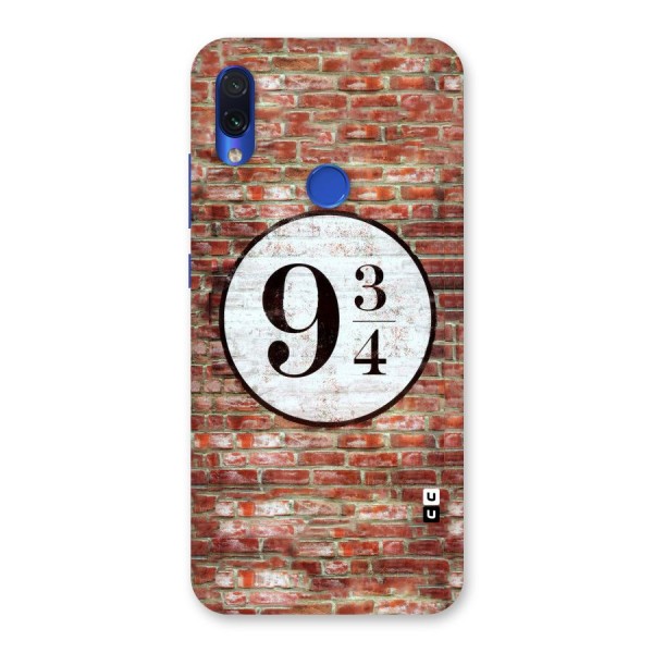 Brick Bang Back Case for Redmi Note 7