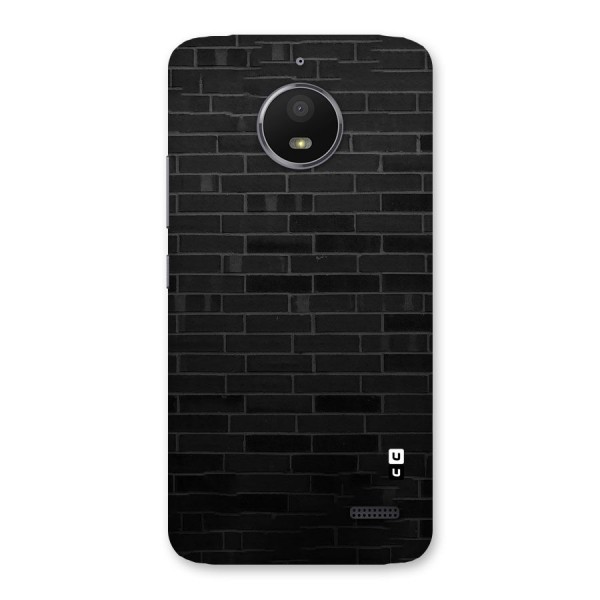 Brick Wall Back Case for Moto E4