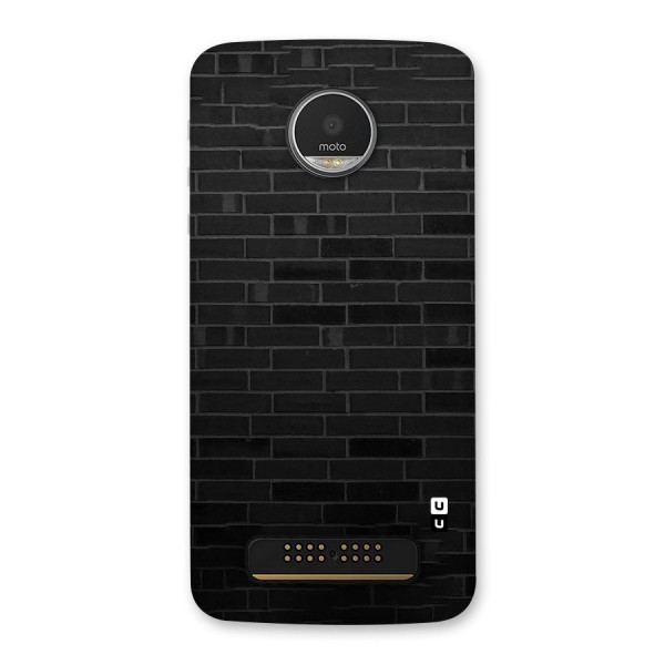 Brick Wall Back Case for Moto Z Play