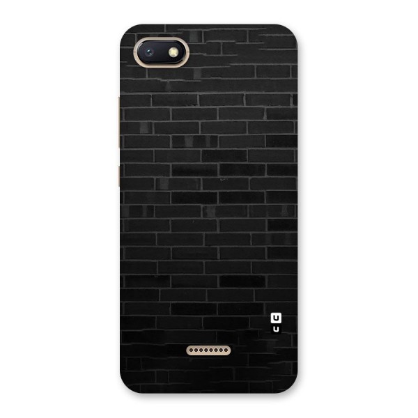 Brick Wall Back Case for Redmi 6A