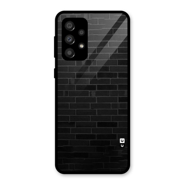 Brick Wall Glass Back Case for Galaxy A32