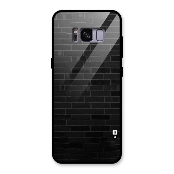 Brick Wall Glass Back Case for Galaxy S8