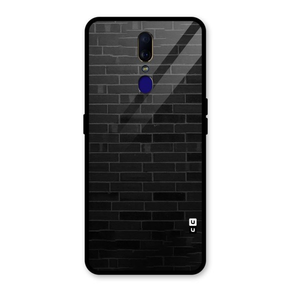 Brick Wall Glass Back Case for Oppo F11