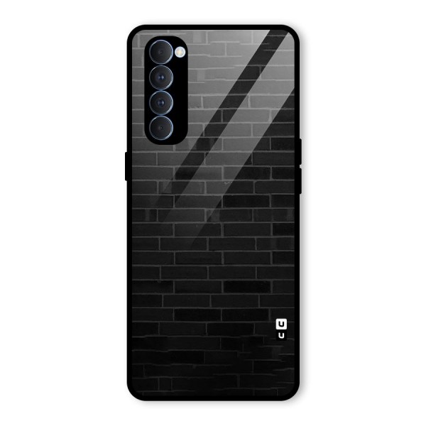 Brick Wall Glass Back Case for Oppo Reno4 Pro