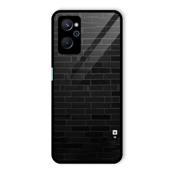 Brick Wall Glass Back Case for Realme 9i