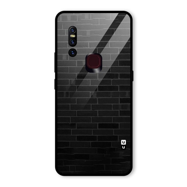 Brick Wall Glass Back Case for Vivo V15