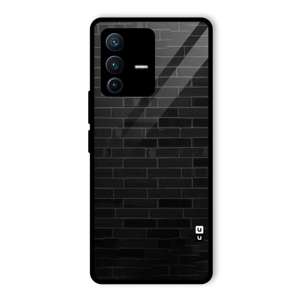 Brick Wall Glass Back Case for Vivo V23 Pro