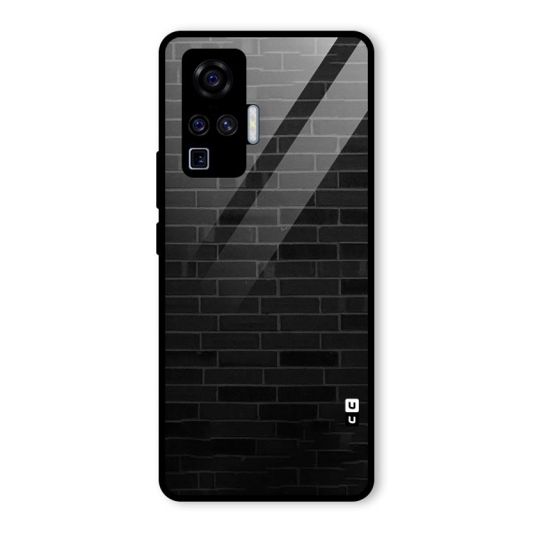 Brick Wall Glass Back Case for Vivo X50 Pro