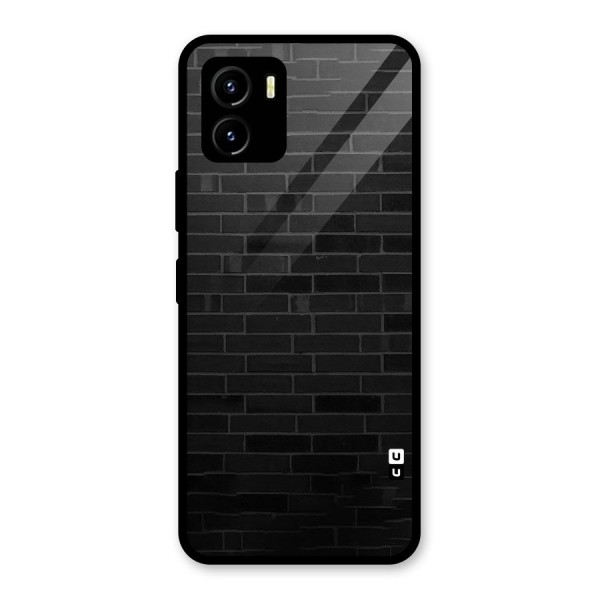 Brick Wall Glass Back Case for Vivo Y15s