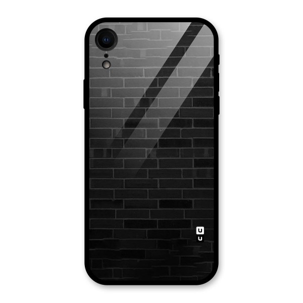 Brick Wall Glass Back Case for XR