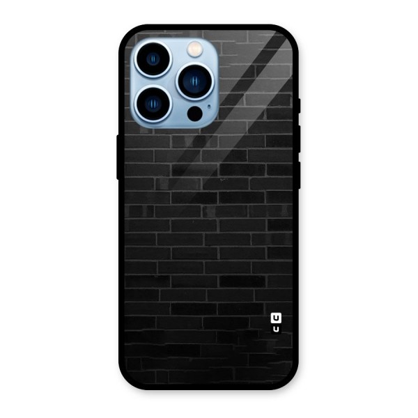 Brick Wall Glass Back Case for iPhone 13 Pro