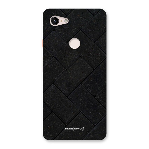 Bricks Pattern Back Case for Google Pixel 3 XL