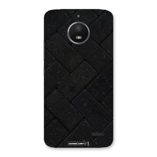 Bricks Pattern Back Case for Moto E4