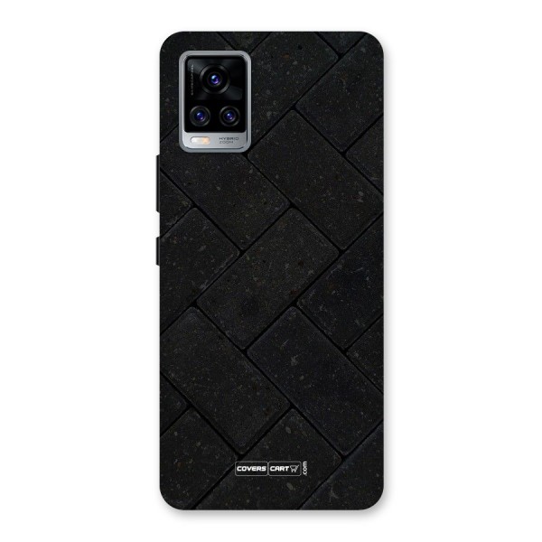 Bricks Pattern Back Case for Vivo V20 Pro