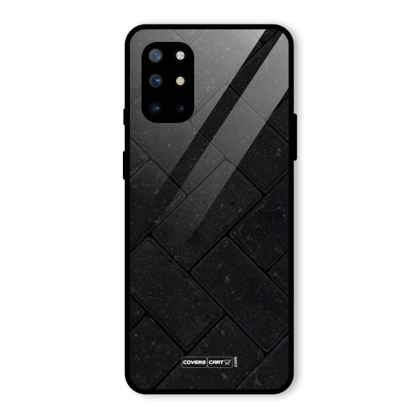 Bricks Pattern Glass Back Case for OnePlus 8T