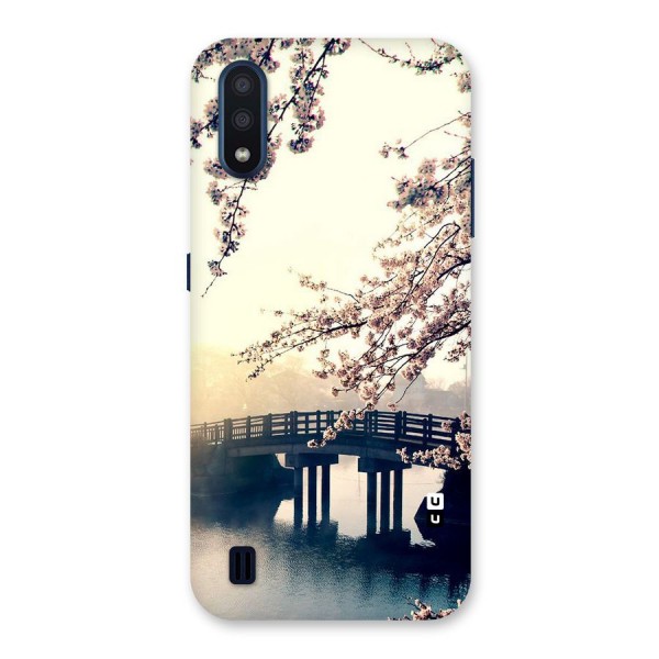 Bridge Blossom Back Case for Galaxy M01