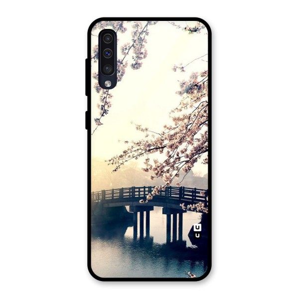 Bridge Blossom Glass Back Case for Galaxy A50