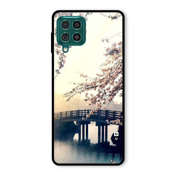 Bridge Blossom Glass Back Case for Galaxy F62