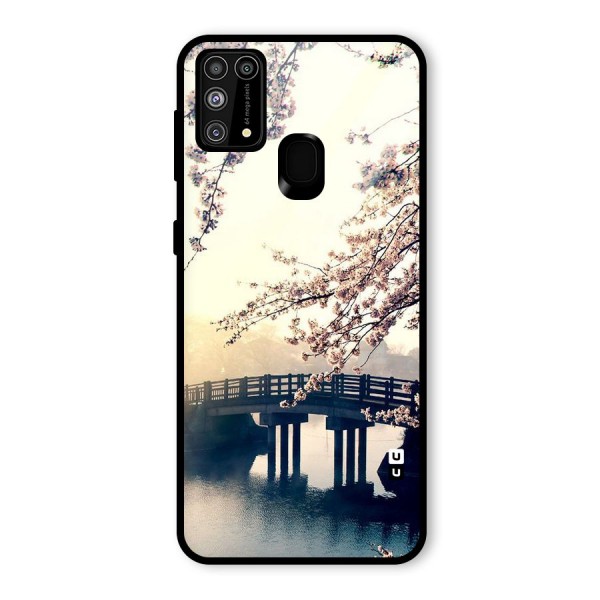 Bridge Blossom Glass Back Case for Galaxy M31