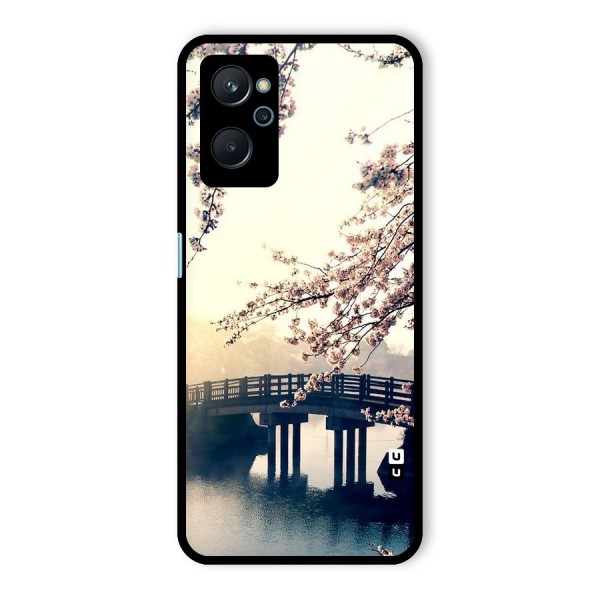 Bridge Blossom Glass Back Case for Realme 9i