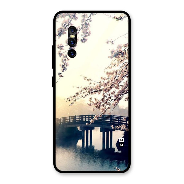 Bridge Blossom Glass Back Case for Vivo V15 Pro