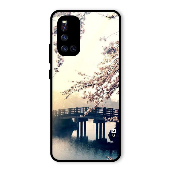 Bridge Blossom Glass Back Case for Vivo V19