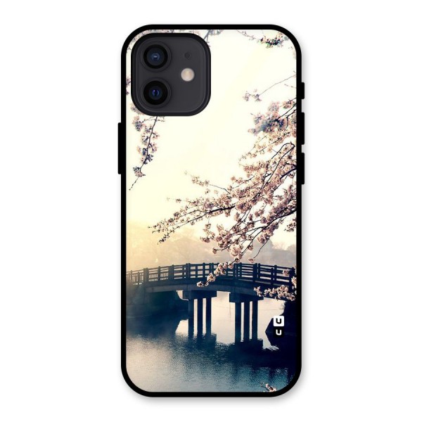 Bridge Blossom Glass Back Case for iPhone 12