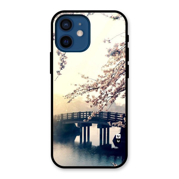 Bridge Blossom Glass Back Case for iPhone 12 Mini