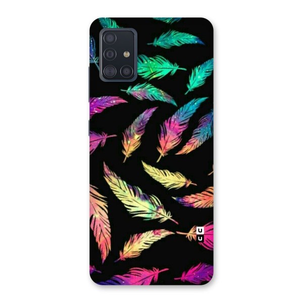 Bright Feathers Back Case for Galaxy A51