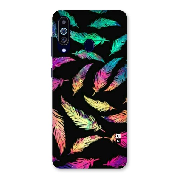 Bright Feathers Back Case for Galaxy A60