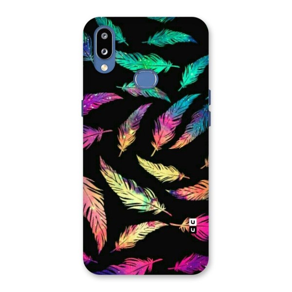 Bright Feathers Back Case for Galaxy M01s