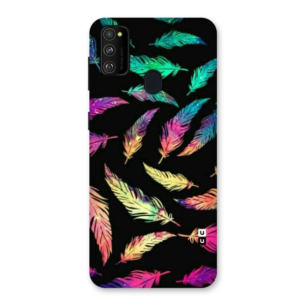 Bright Feathers Back Case for Galaxy M21