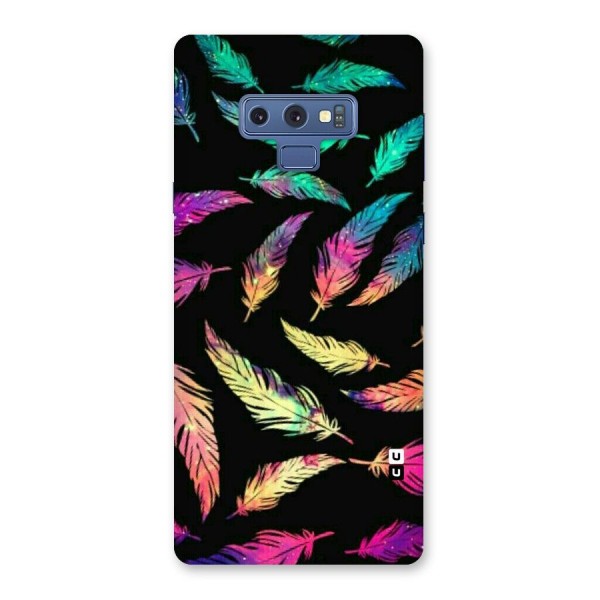 Bright Feathers Back Case for Galaxy Note 9