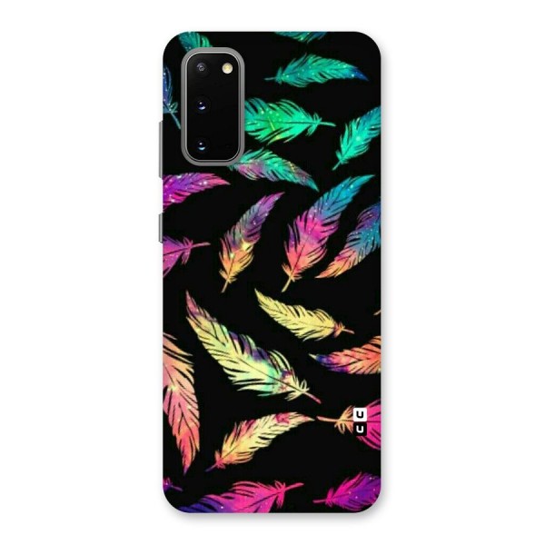 Bright Feathers Back Case for Galaxy S20