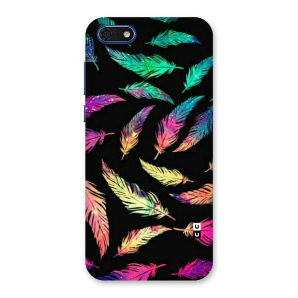 Bright Feathers Back Case for Honor 7s