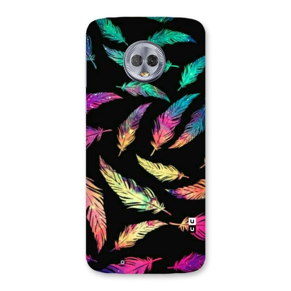 Bright Feathers Back Case for Moto G6