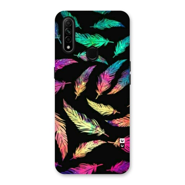 Bright Feathers Back Case for Oppo A31