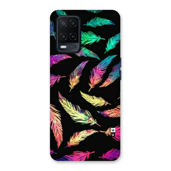 Bright Feathers Back Case for Oppo A54