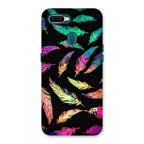 Bright Feathers Back Case for Oppo A7