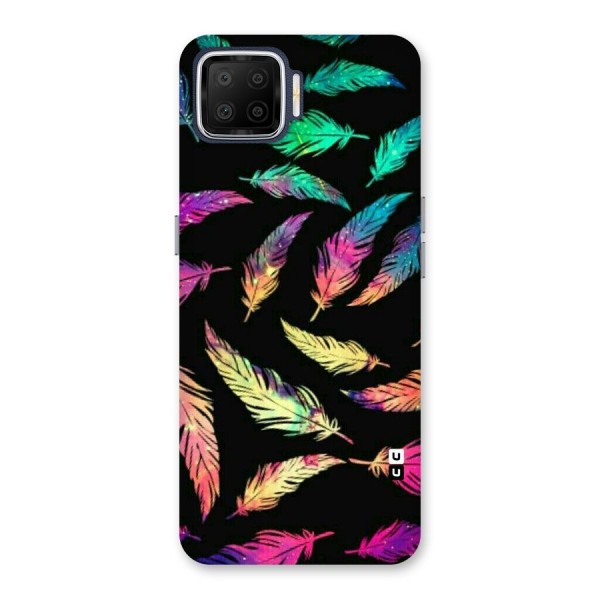 Bright Feathers Back Case for Oppo F17