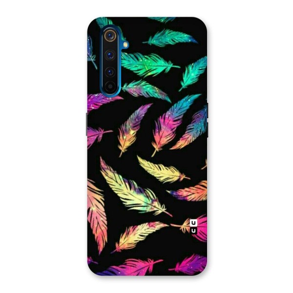 Bright Feathers Back Case for Realme 6 Pro