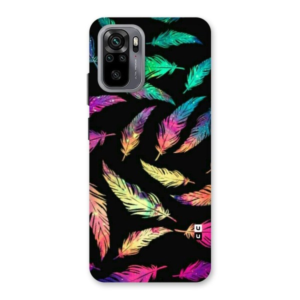 Bright Feathers Back Case for Redmi Note 10