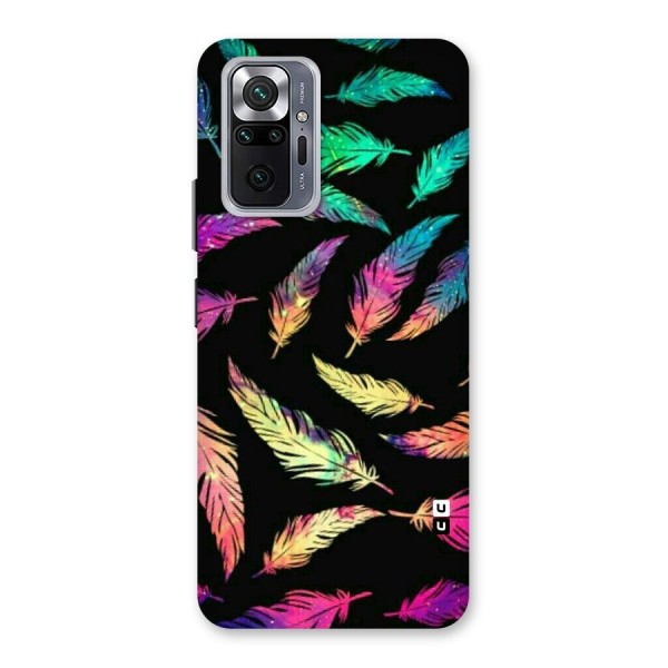 Bright Feathers Back Case for Redmi Note 10 Pro