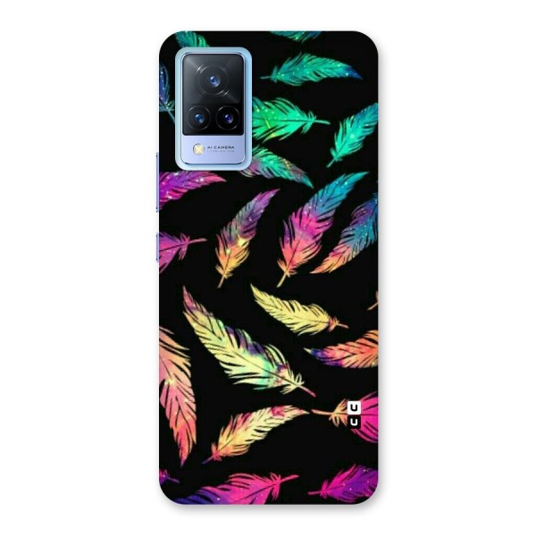 Bright Feathers Back Case for Vivo V21 5G