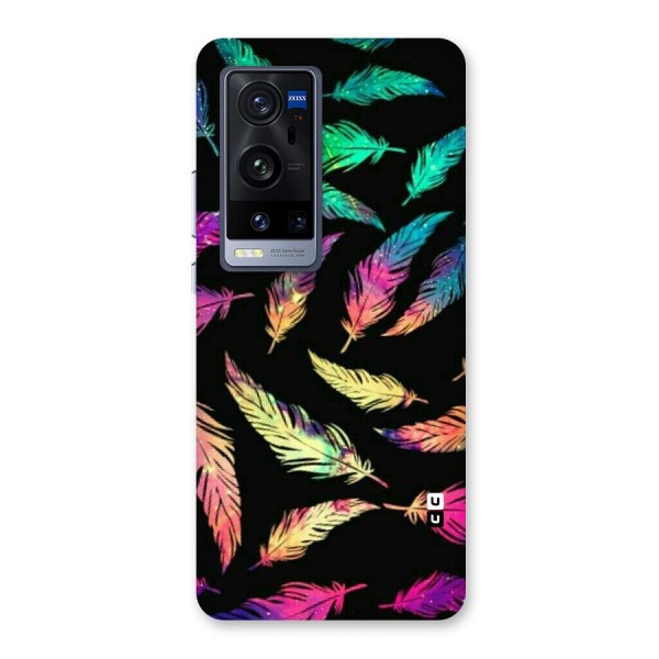 Bright Feathers Back Case for Vivo X60 Pro Plus