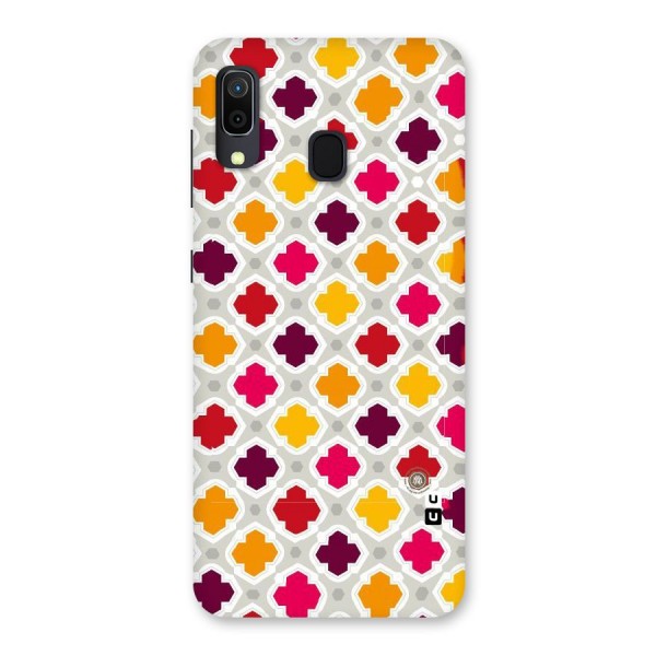 Bright Pattern Back Case for Galaxy A20