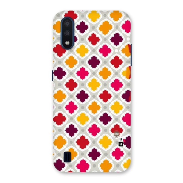 Bright Pattern Back Case for Galaxy M01